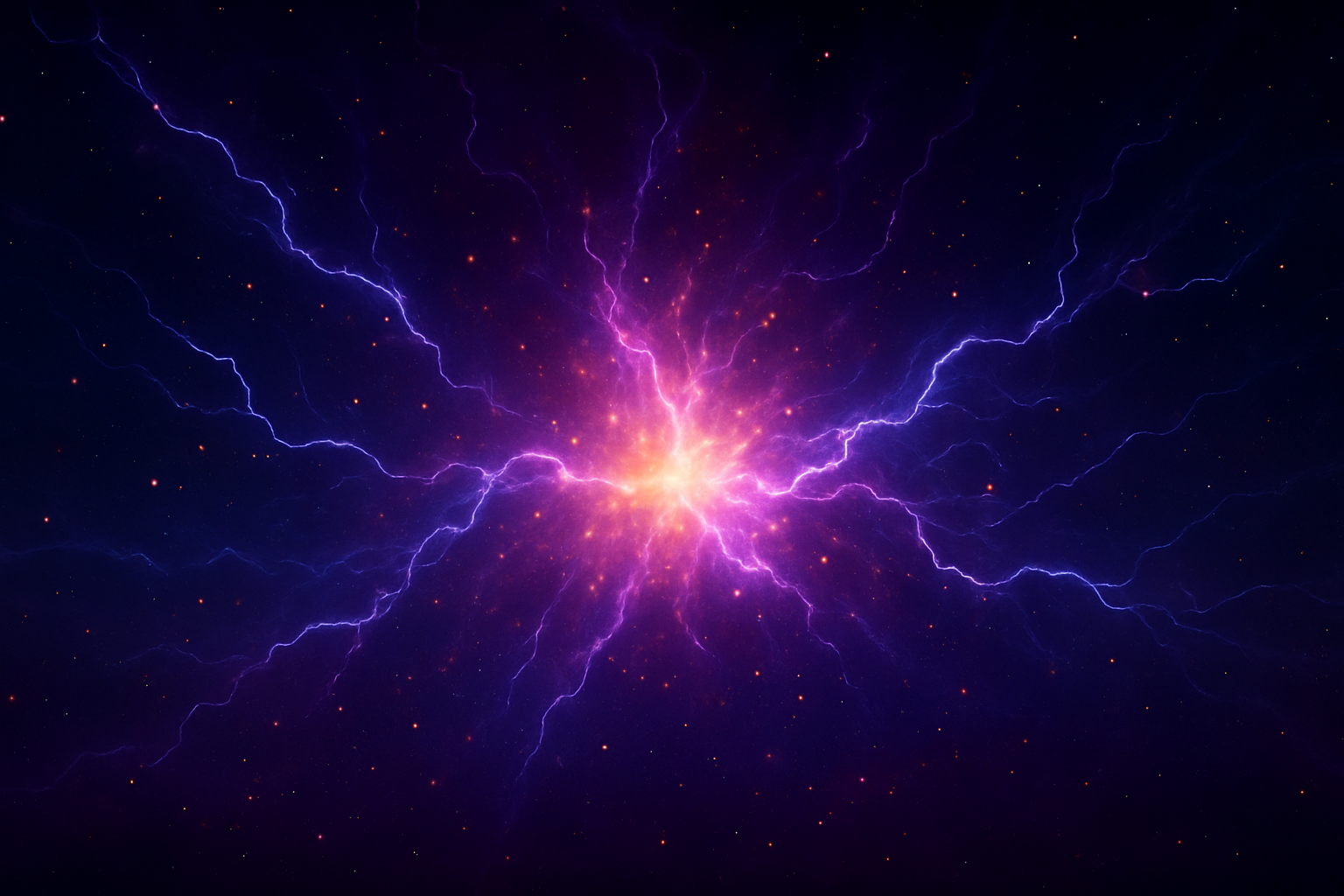 Dusty plasma visualization showing charged particles and electromagnetic fields