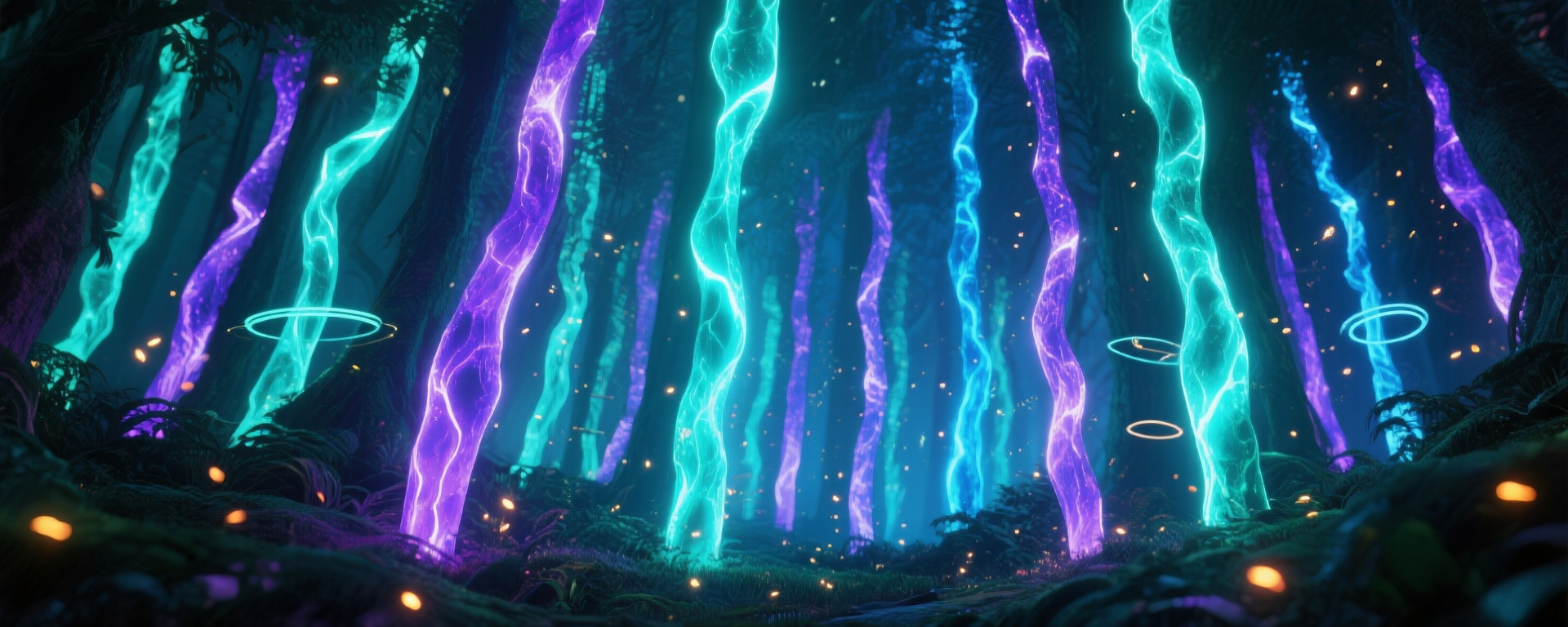 Plasma wave portals and electromagnetic field visualizations